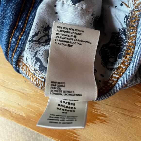 Pilcro by Anthropologie Pleated Straight Leg Jeans Size 29 - Picture 8 of 8